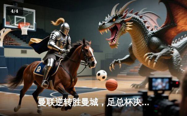 曼联逆转胜曼城，足总杯决赛上演激情德比 - 4